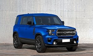 Baby Bronco Rendering Is a Successful Ford-Land Rover Mashup