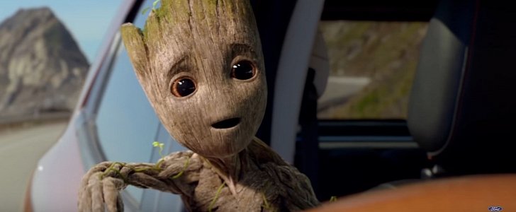 Baby Groot Apparently Tells Girl to Get Tattoo in Ford EcoSport Commercial
