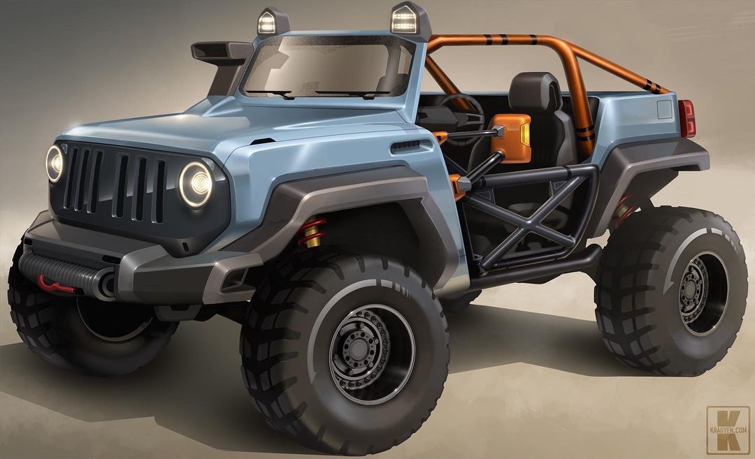 Baby Jeep Wrangler Looks Like the Electric Offroader We Need - autoevolution
