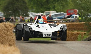 BAC Mono Wins Supercar Class at Cholmondeley Pageant of Power