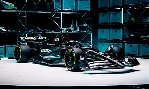 Back in Black: Mercedes-AMG Unveils All-New W14 Formula 1 Car With Updated Zero Pod Design