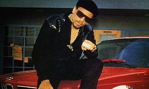Back in the Day: Ice T Posing on His BMW M5