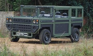 Back-To-Basics Partisan One Military Vehicle Is Covered By 100-Year Warranty