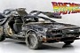 Back to the Future DeLorean Time Machine Gets Meticulous Scale Restoration