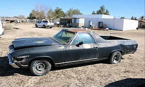 Backyard Find Chevrolet El Camino Is a 53-Year-Old Project That Still Looks Tempting