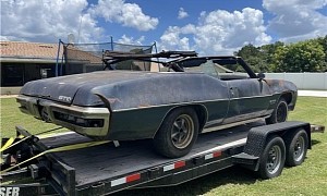 Bad Boy for Life: 1970 Pontiac GTO Escapes a Crash, Ends Up in a Barn, Survives