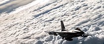 Bad Guy F-16 Fighting Falcon Flies So High You Can Almost See Earth’s Curvature