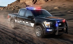 Faster, More Capable 2021 Ford F-150 Police Responder Is Ready to Join the Force