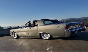 Bagged 1963 Lincoln Continental Has Supercharged LSA, Forgets About Matrix