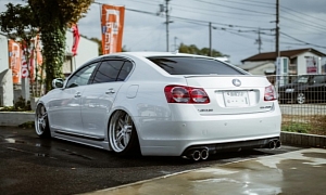 Bagged Lexus GS Is a Nice Thing To Look At