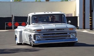 Bagged Turbo Diesel 1963 Chevy C30 Dually Is Obviously Not Your Average Shop Truck
