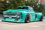 Bagged-Wide Hellephant '58 Apache Would Make Any Real SEMA Build Green With Envy