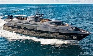 Baglietto Blue Ice Is a Crazy Looking Fast Yacht and It's Up for Sale