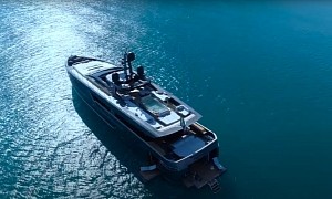 Baglietto's Aluminum Beauty Panam Makes Waves at Cannes, Wins Two World Yacht Trophies
