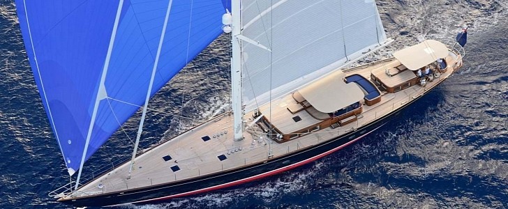 Atalante is a millionaire's luxury toy, but also a timeless classic yacht
