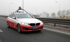 Baidu’s BMW 3 Series Self-Driving Machine Takes a Tour Around Beijing
