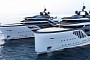 Baikal Yachts Group Designs Two Similarly-Looking Megayachts for the Same Client