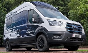Bailey Introduces Endeavour EV, an All-Electric Campervan Concept for Digital Nomads