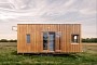 Baleia Tiny House Is an Off-Grid Wood Cabin on Wheels, Cozy and With Two Sleeping Lofts