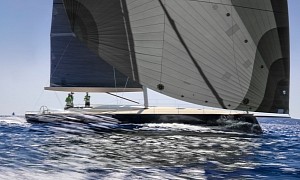 Baltic 68 Café Racer Is a Posh Green Power Sailing Yacht Nearing Completion