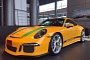 Banana Porsche 911 R Is Final PTS Car, Comes in Signal Yellow with Green Stripes