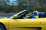 Bananaman to the Rescue in His Yellow Ferrari