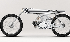 Bandit9 Shows Eve, an All-Chrome Breathtaking Sport Moped