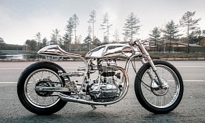 Bandit9’s Royal Enfield Continental GT Seems Fit For a Sci-Fi Movie