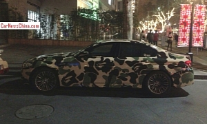 BAPE BMW M5 Spotted in China