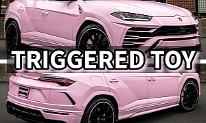 Barbie Pink Lamborghini Urus Finds Life in Plastic Quite Fantastic