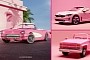 Barbie's Other Dream Cars Made by AI Meet With Her Lowrider Electric Corvette