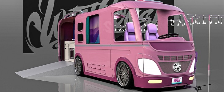 Barbie's DreamCamper is now a real thing, the most fabulously pink RV that ever was