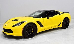 Barely Driven Corvette C7 Z06 Doesn’t Know Rain, Is the Perfect C8 Panacea