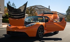 Barely-Driven and Pristine-Looking 2010 Tesla Roadster Is Up for Grabs