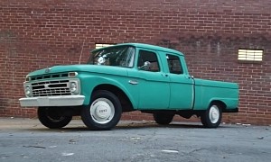 Barn Find 1966 Ford F-250 Crew Cab Has Some Quirky Little All-Original Secrets