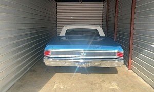 Barn-Find 1967 Chevrolet Chevelle SS 396 Convertible Offered at No Reserve