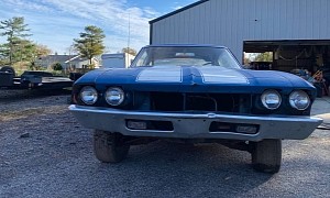 Barn-Find 1969 Chevrolet Chevelle SS 396 Comes with a Mysterious V8 Outside the Car