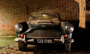 Barn Find Aston Martin DB4 Convertible Heading for Bonhams