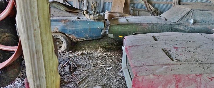 Three 2nd-gen Dodge Charger R/T Barn Find
