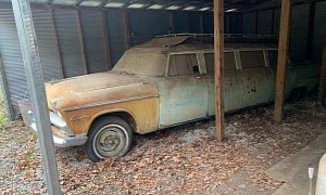 Barn-Found 1955 Plymouth Belvedere Limo Might Be the Last of Its Kind, Needs Help