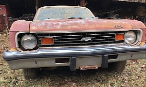 Barn Hiding a 1974 Chevrolet Nova Opens Its Doors After 32 Years