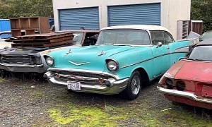 Barn-Kept 1957 Chevrolet Bel Air Is a Hot Rod in Disguise, Has Mysterious Gearbox