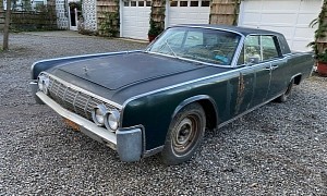 Barn-Kept 1964 Lincoln Continental Looks Like a Restoration Candidate