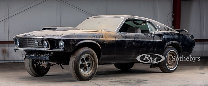 1969 Ford Mustang Boss 429 barn find
