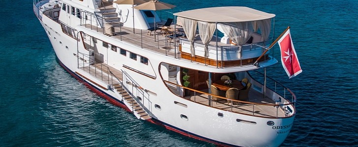 Odyssey III is a beautifully-restored classic yacht