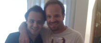 Barrichello and Massa Enjoy Happy Afternoon at Home