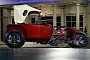 Barris 1927 Ford T Plus 2 Hot Rod Has Exposed Corvette Heart Beating for It