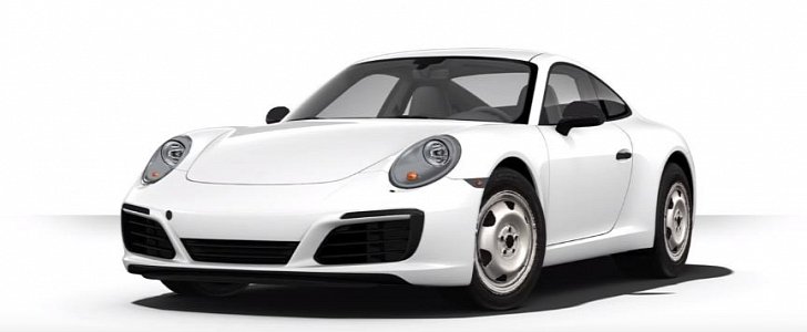 Base-Spec Porsche 911 Render