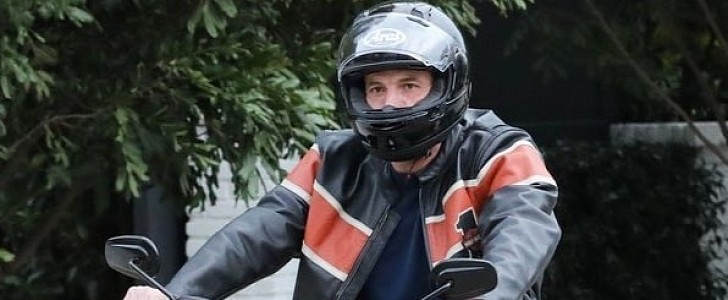 Ben Affleck Riding LiveWire