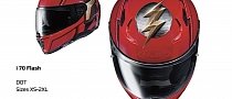 Batman and The Flash Get Dedicated HJC Motorcycle Helmets